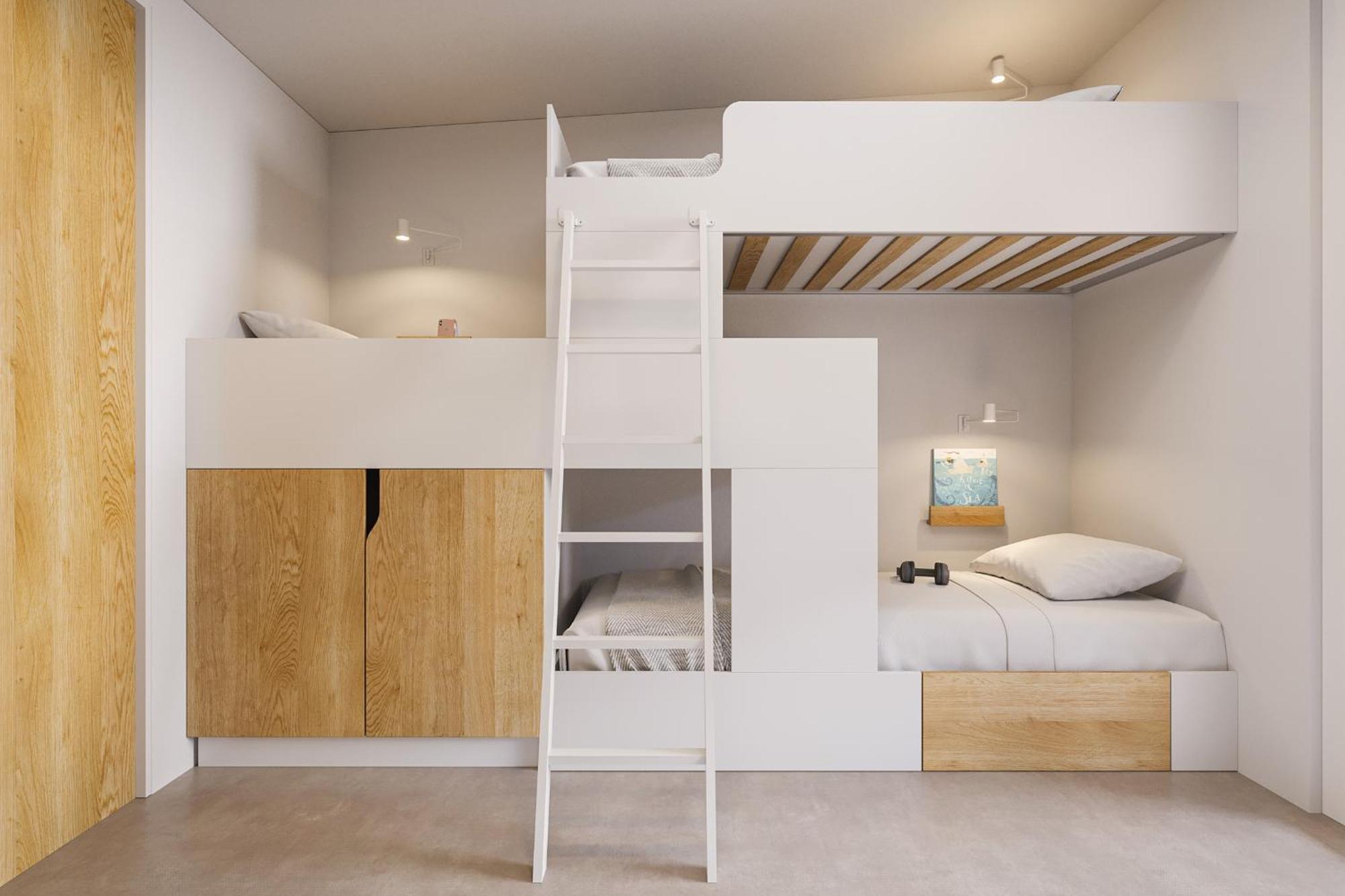 Isamar Holiday Village Ca Lino Rom bilde A bunk bed